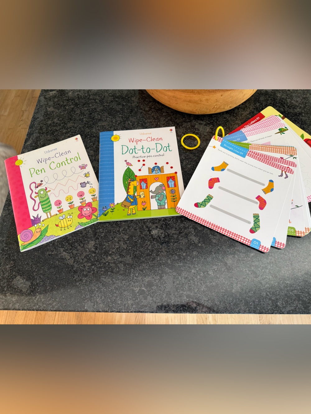 Preschool Tracing/ Prewriting Dry erase Book Bundle fine motor skills school